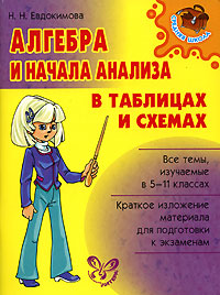 Алгебра и начала анализа в таблицах и схемах Серия: Школьная программа инфо 8264l.